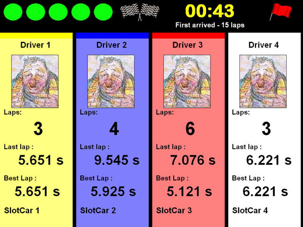 Race Screen